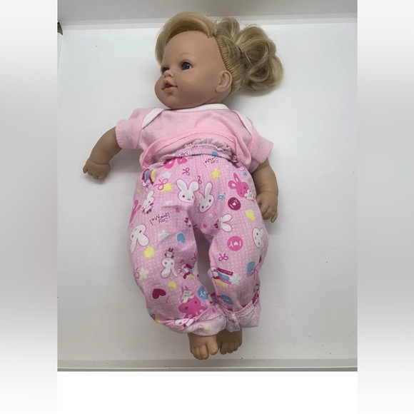 Aria's S-2-F14-40 Hard Face Arms & Legs Soft Stomach Baby Doll Sound Flaw Parts - Picture 3 of 14